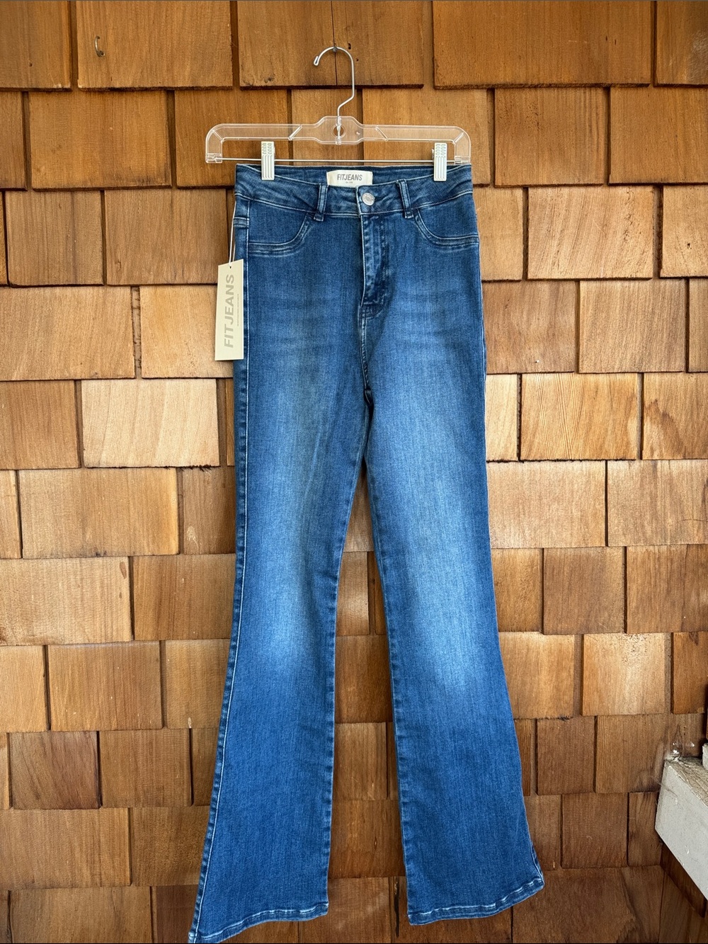 FITJEANS Mid Blue Flare Jeans